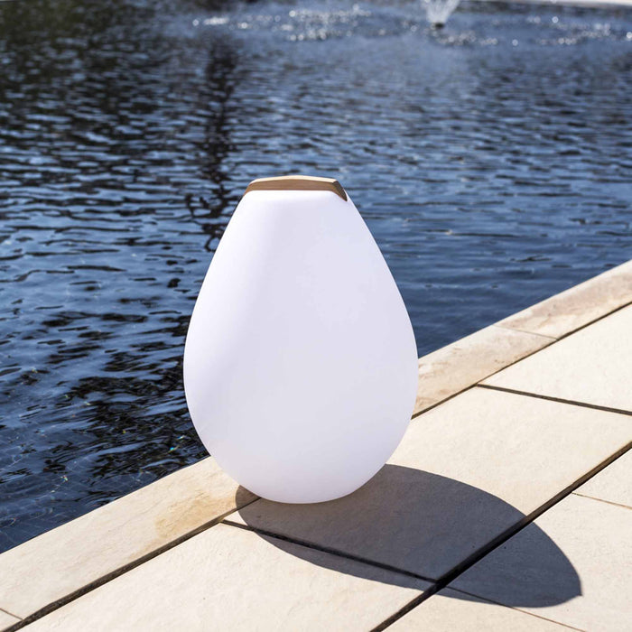 Vessel Bluetooth Outdoor LED Table Lamp in 8-Inch.
