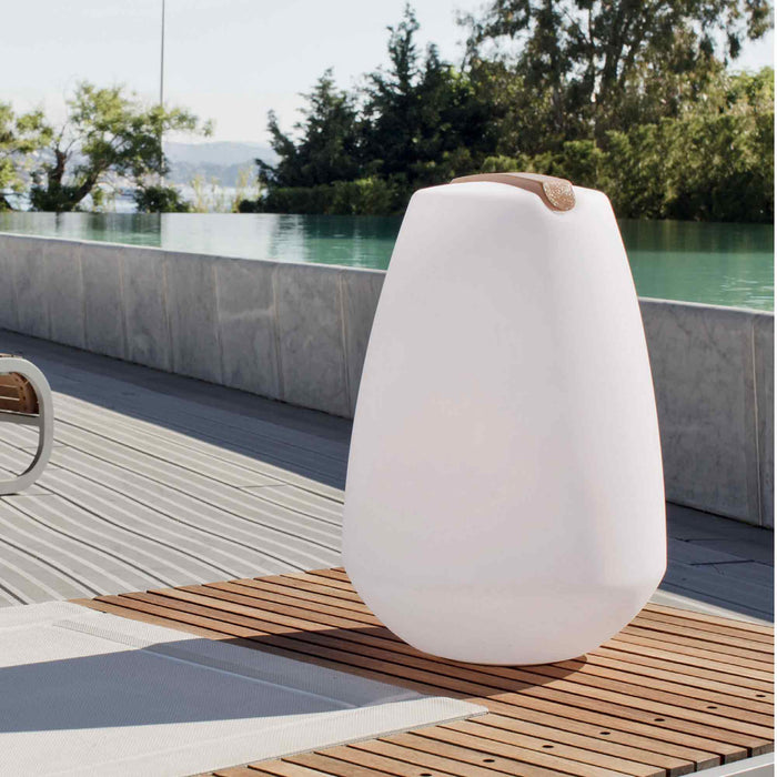 Vessel Bluetooth Outdoor LED Table Lamp in 11-Inch.