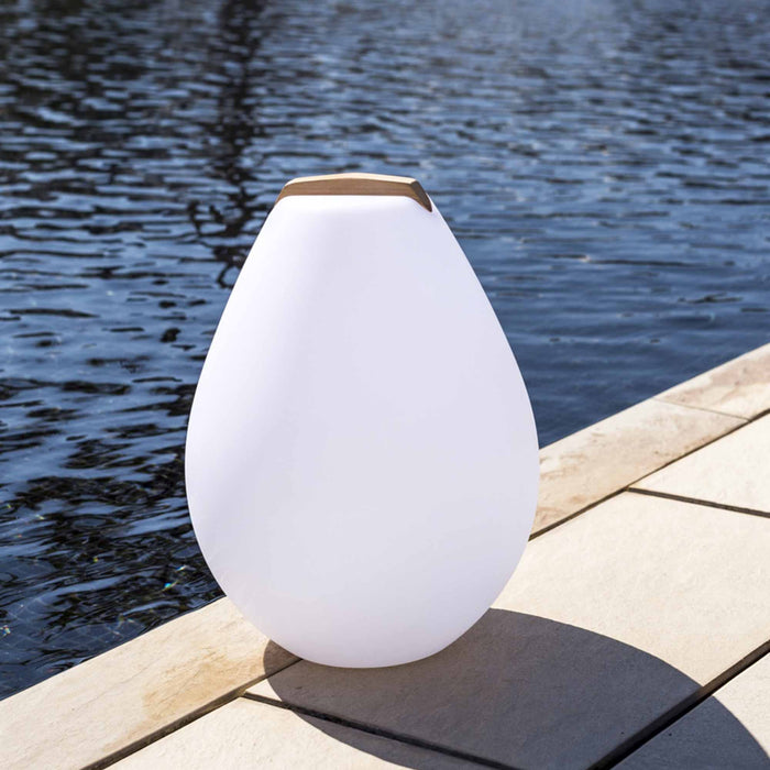 Vessel Bluetooth Outdoor LED Table Lamp in 12-Inch.