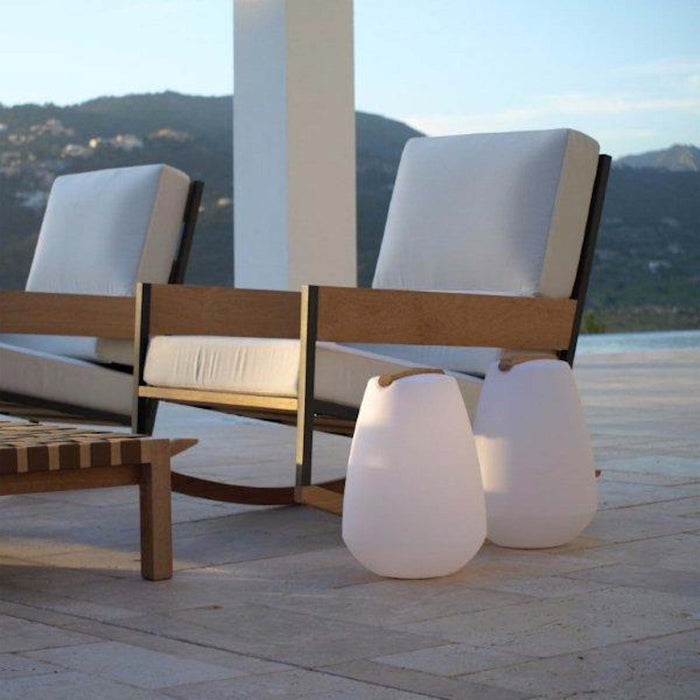 Vessel Bluetooth Outdoor LED Table Lamp in Outside Area.v