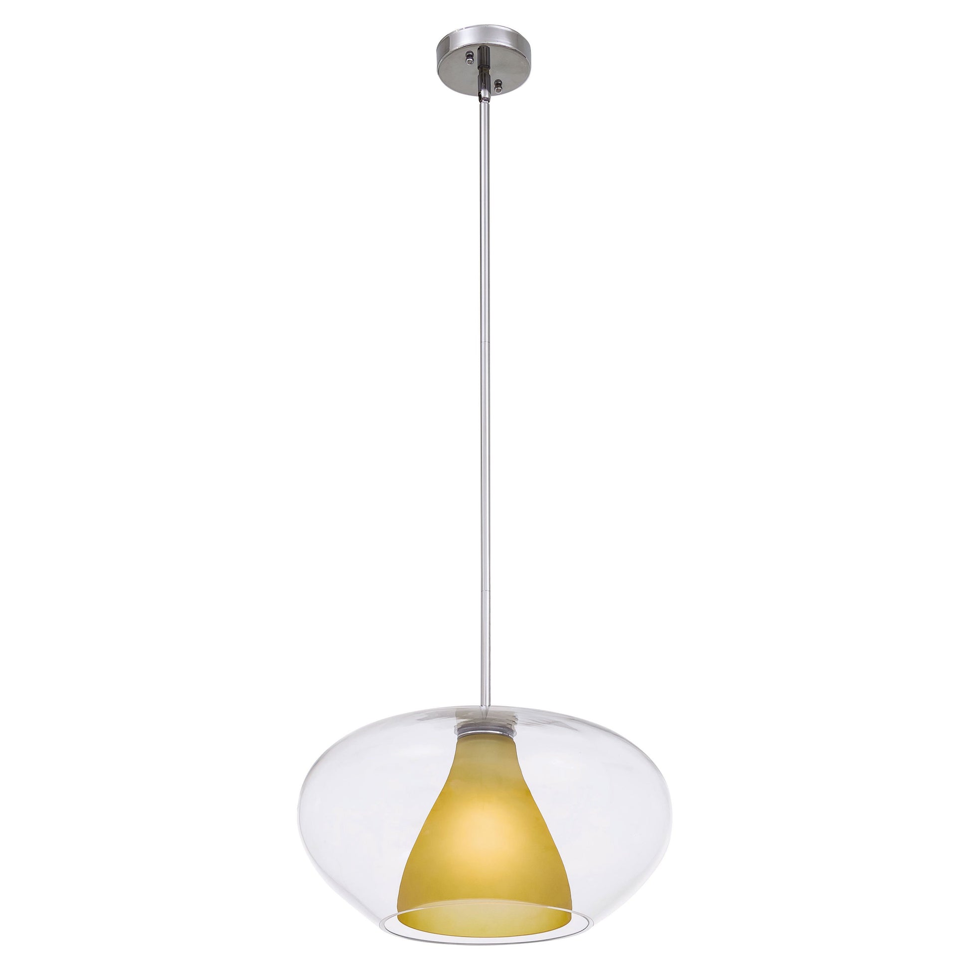 Soft Pendant Light in Amber.