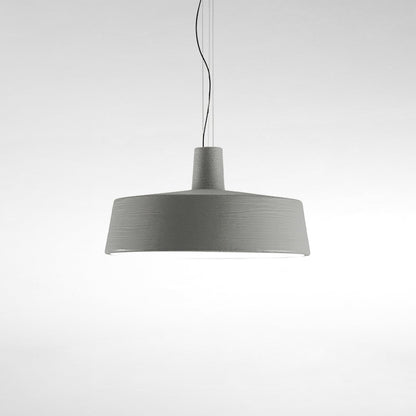 Soho LED Pendant Light in Stone Grey (Medium).