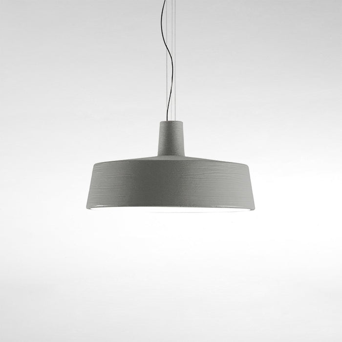 Soho Outdoor LED Pendant Light in Stone Grey (Large).