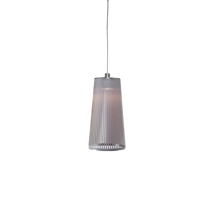 Solis LED Pendant Light in Silver (Small).