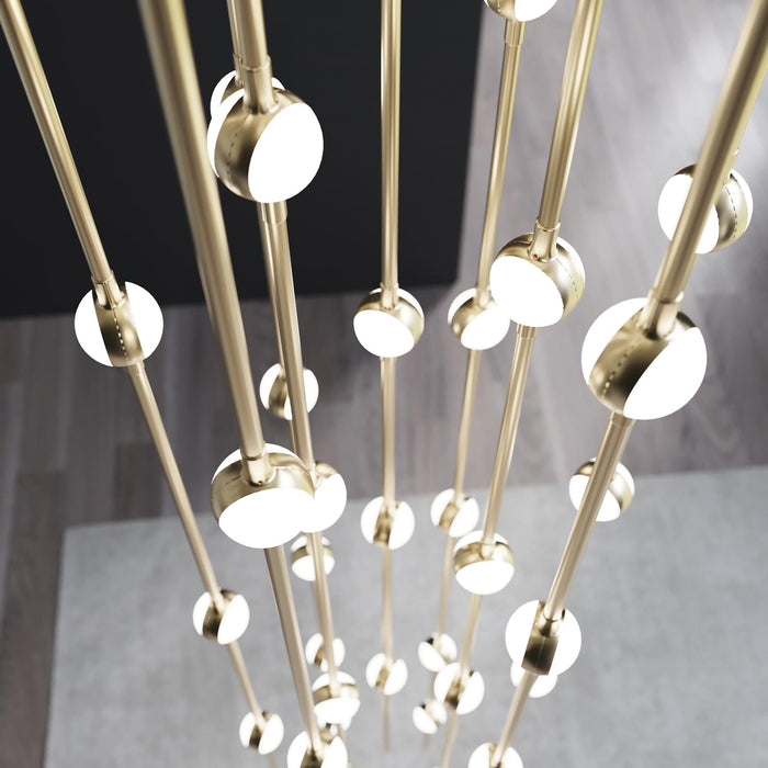 Constellation® Andromeda Round LED Pendant Light in Detail.