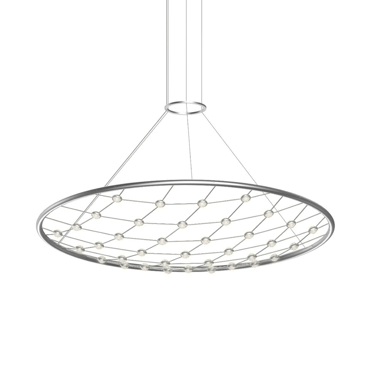 Constellation® Galaxy Matrix Round LED Pendant Light (48-Inch).