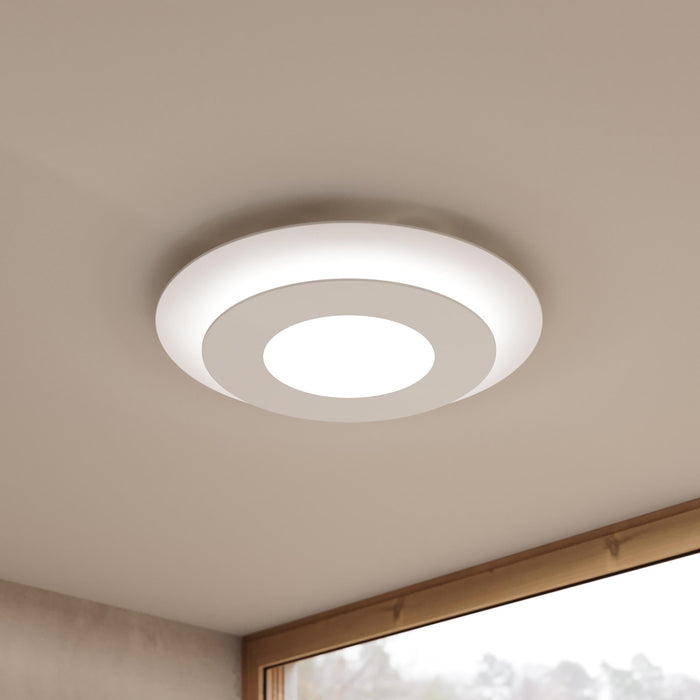 Offset™ LED Flush Mount Ceiling Light in Detail.