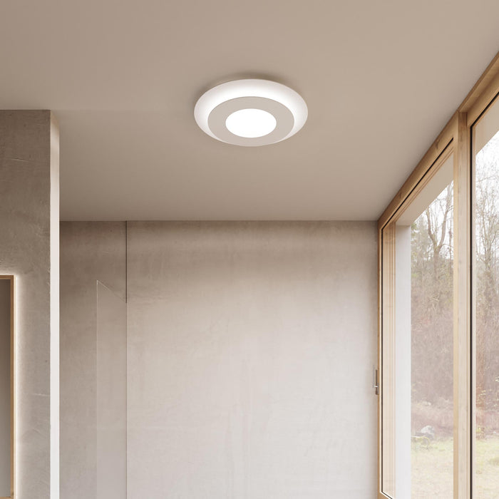Offset™ LED Flush Mount Ceiling Light in Detail.