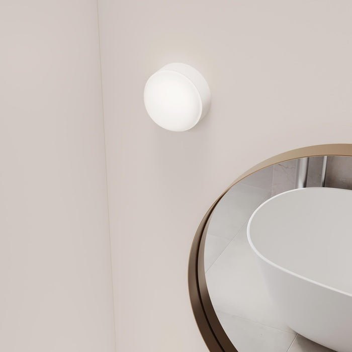 Reals Dome Outdoor LED Flush Mount Ceiling Light in Detail.