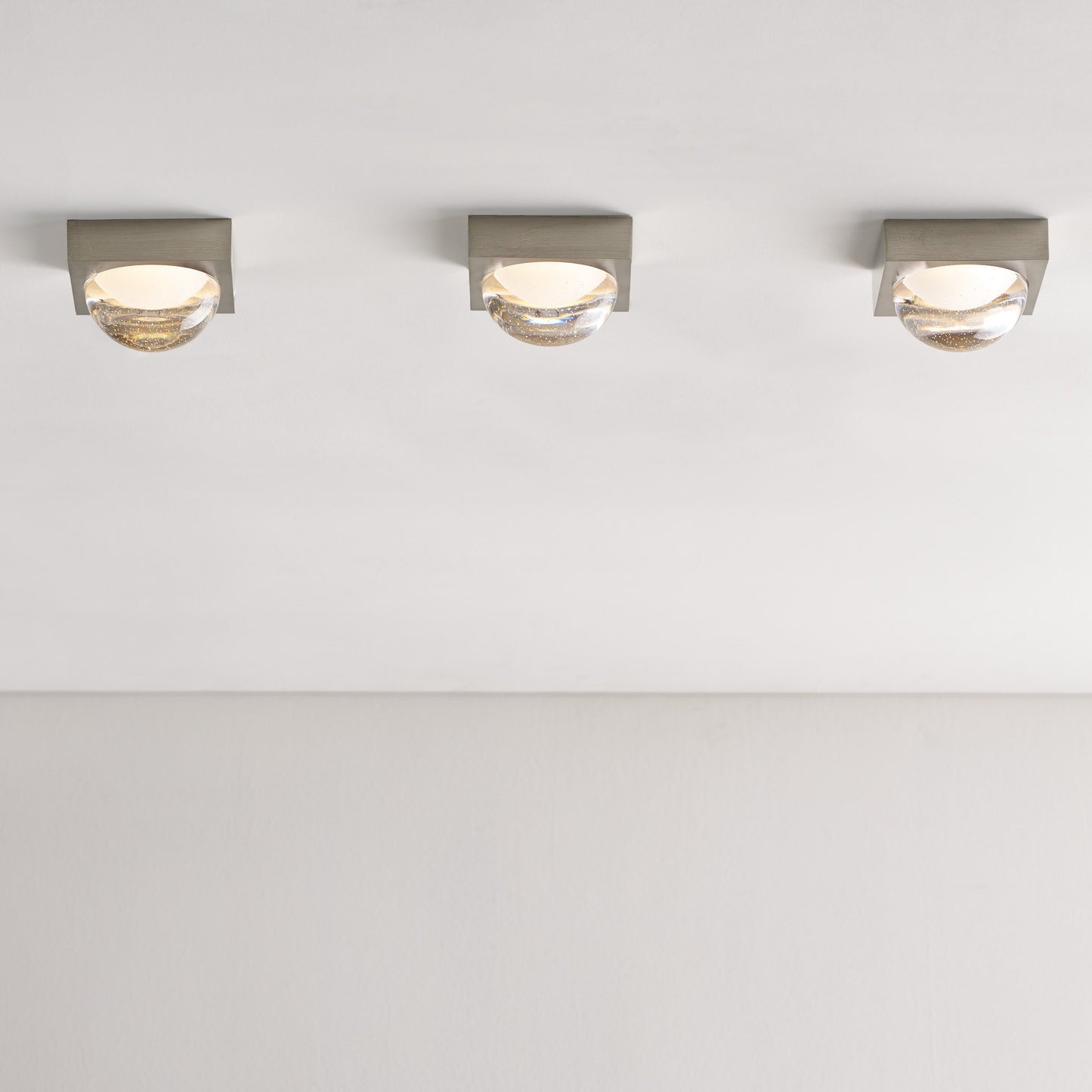 Sphere LED Flush Mount Ceiling Light in Detail.