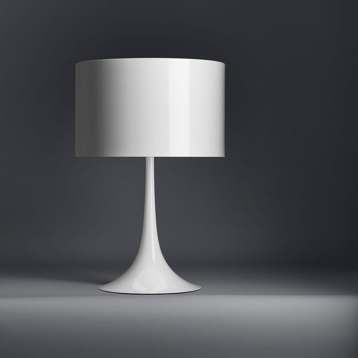 Spun Light T Table Lamp in Detail.