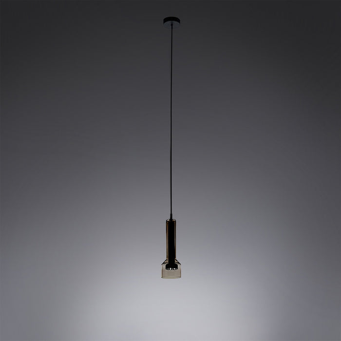 Stablight LED Pendant Light in B/Brown Clear.