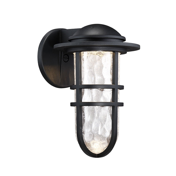 Steampunk Indoor/Outdoor LED Wall Light in Black (Large).