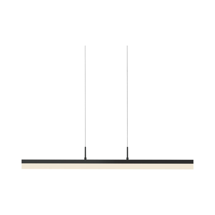 Stiletto LED Pendant Light in Satin Black (Small).