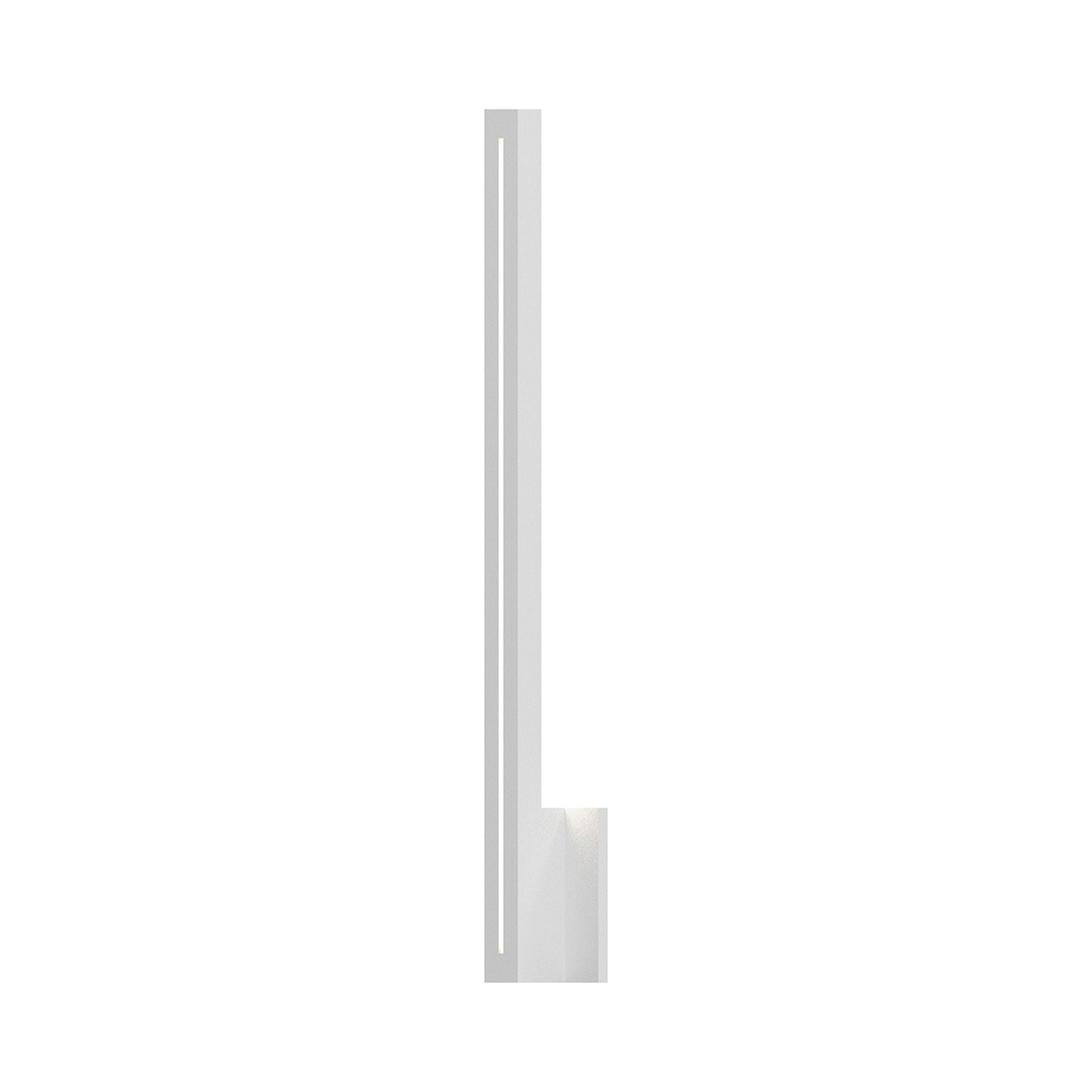 Stripe™ Outdoor LED Wall Light in Textured White/Large.