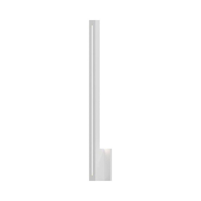 Stripe™ Outdoor LED Wall Light in Textured White/Large.
