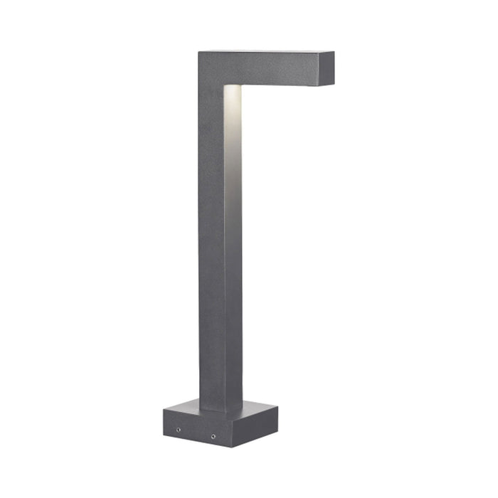 Strut Outdoor LED Path Light in Charcoal.