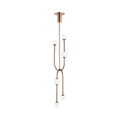 Alina LED Multi Light Pendant Light in French Gold.