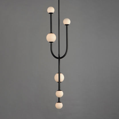 Alina LED Multi Light Pendant Light in Detail.