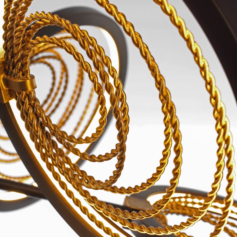 Lariat LED Pendant Light in Detail.