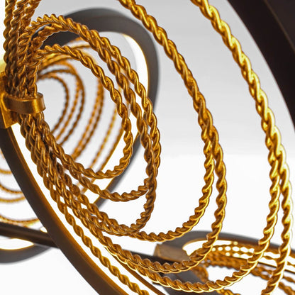 Lariat LED Pendant Light in Detail.