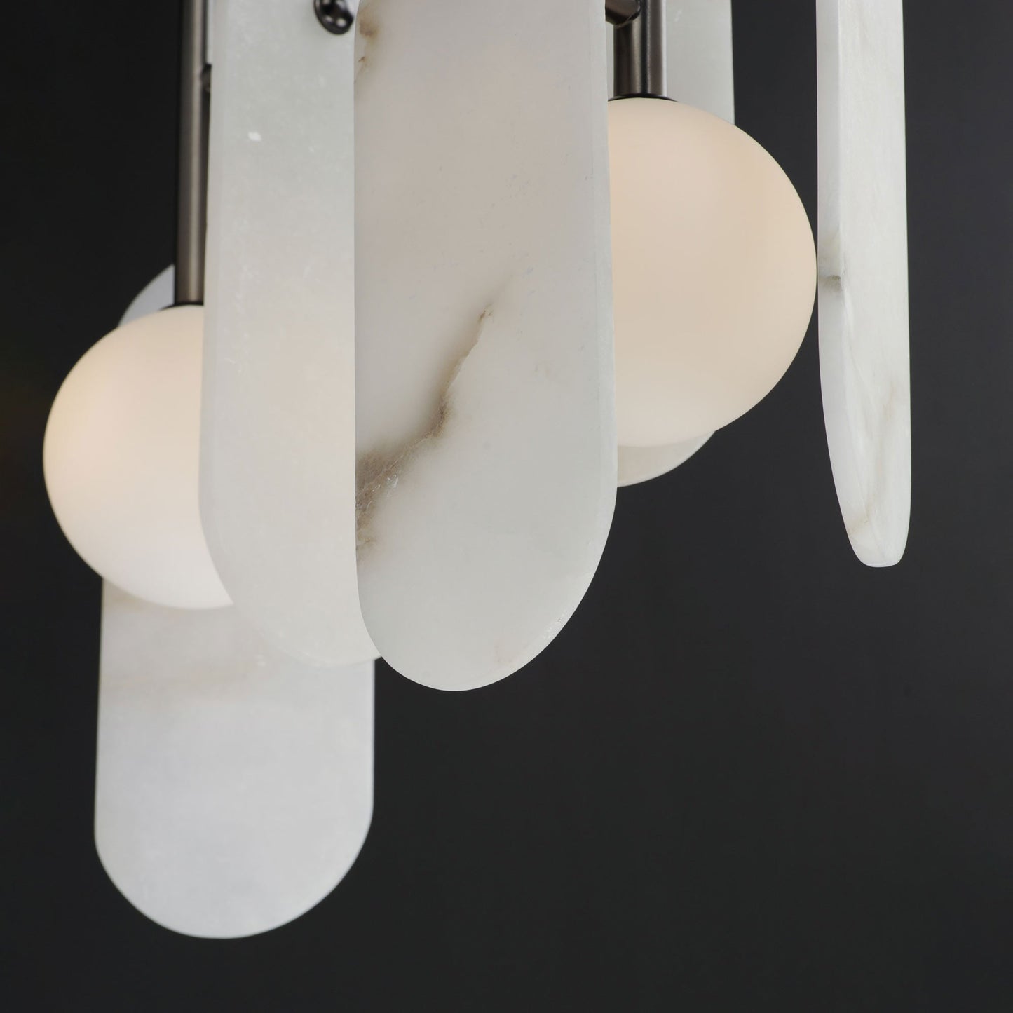 Megalith LED Multi Light Pendant Light in Detail.