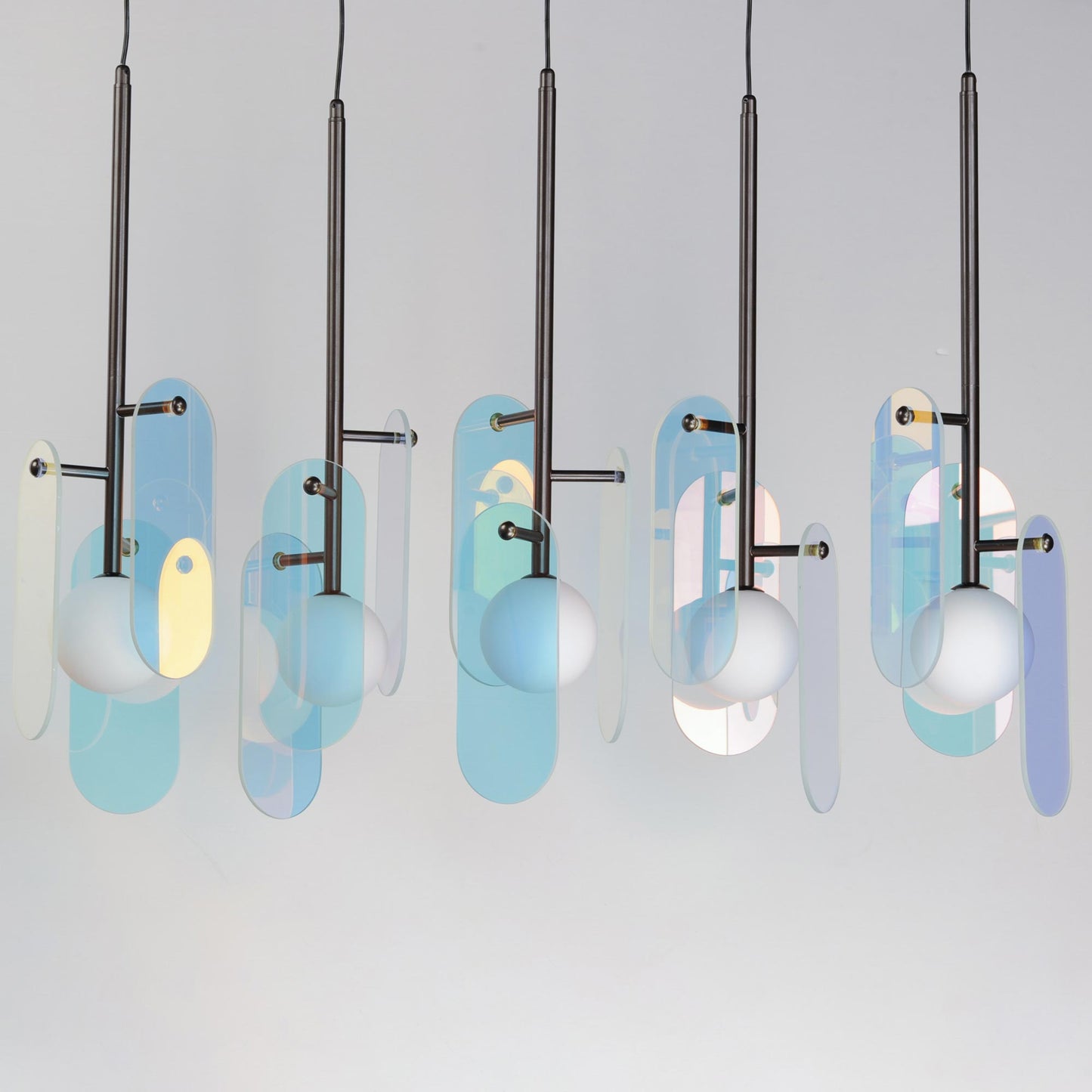 Megalith LED Multi Light Pendant Light in Detail.