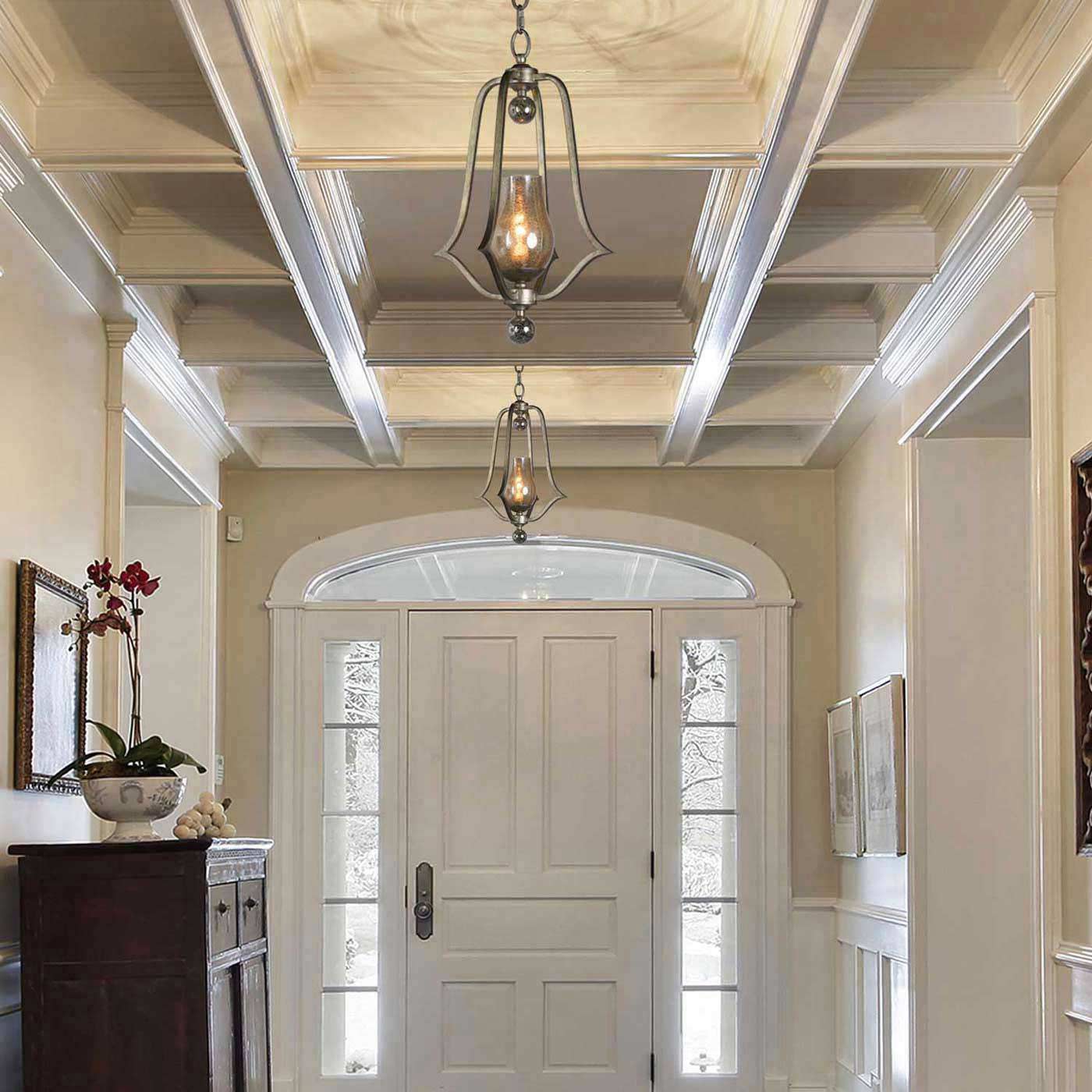 Mirabelle Pendant Light in hallway.