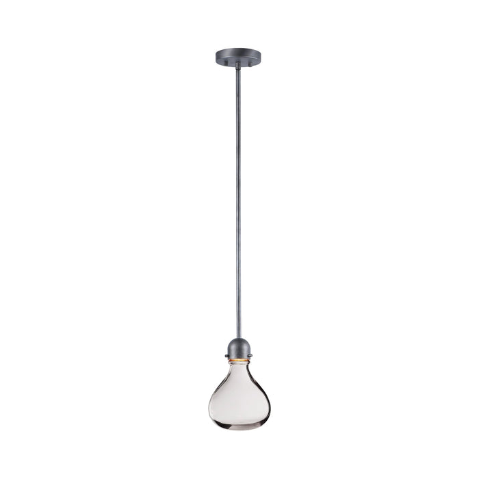 Napa LED Pendant Light in Clear Glass.