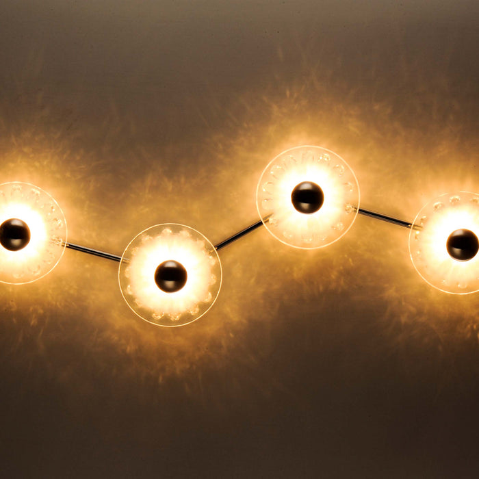 Peony LED Wall Light in Detail.