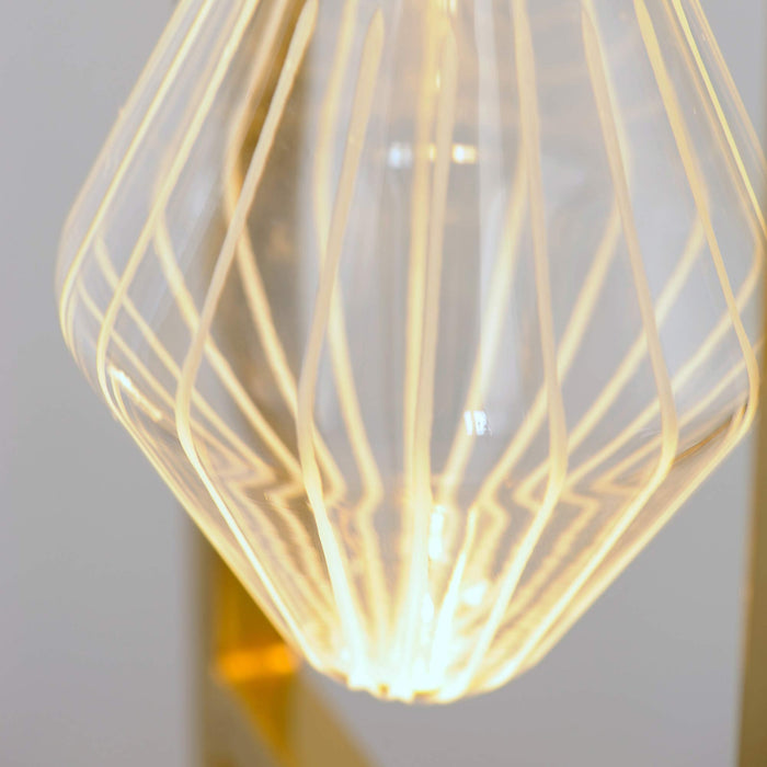 Zeppelin LED Floor Lamp in Detail.