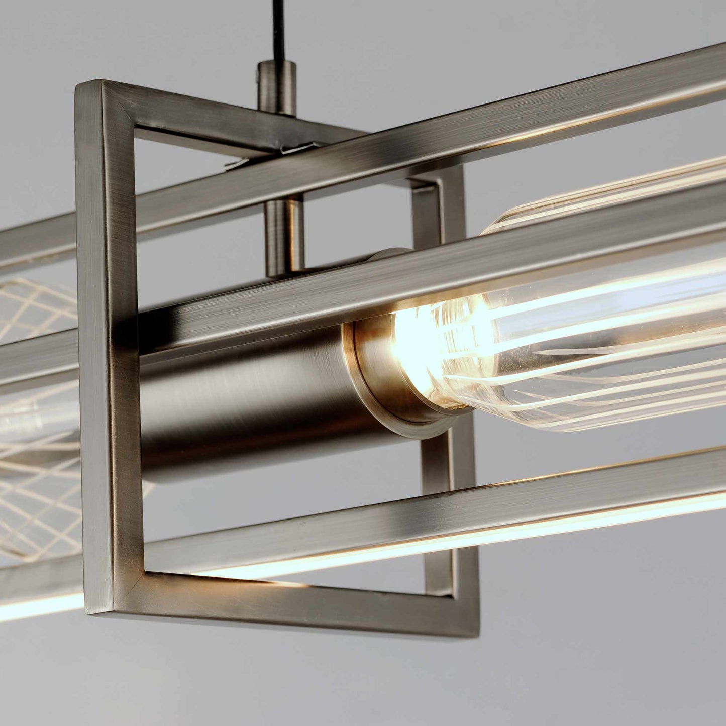 Zeppelin LED Linear Pendant Light in Detail.