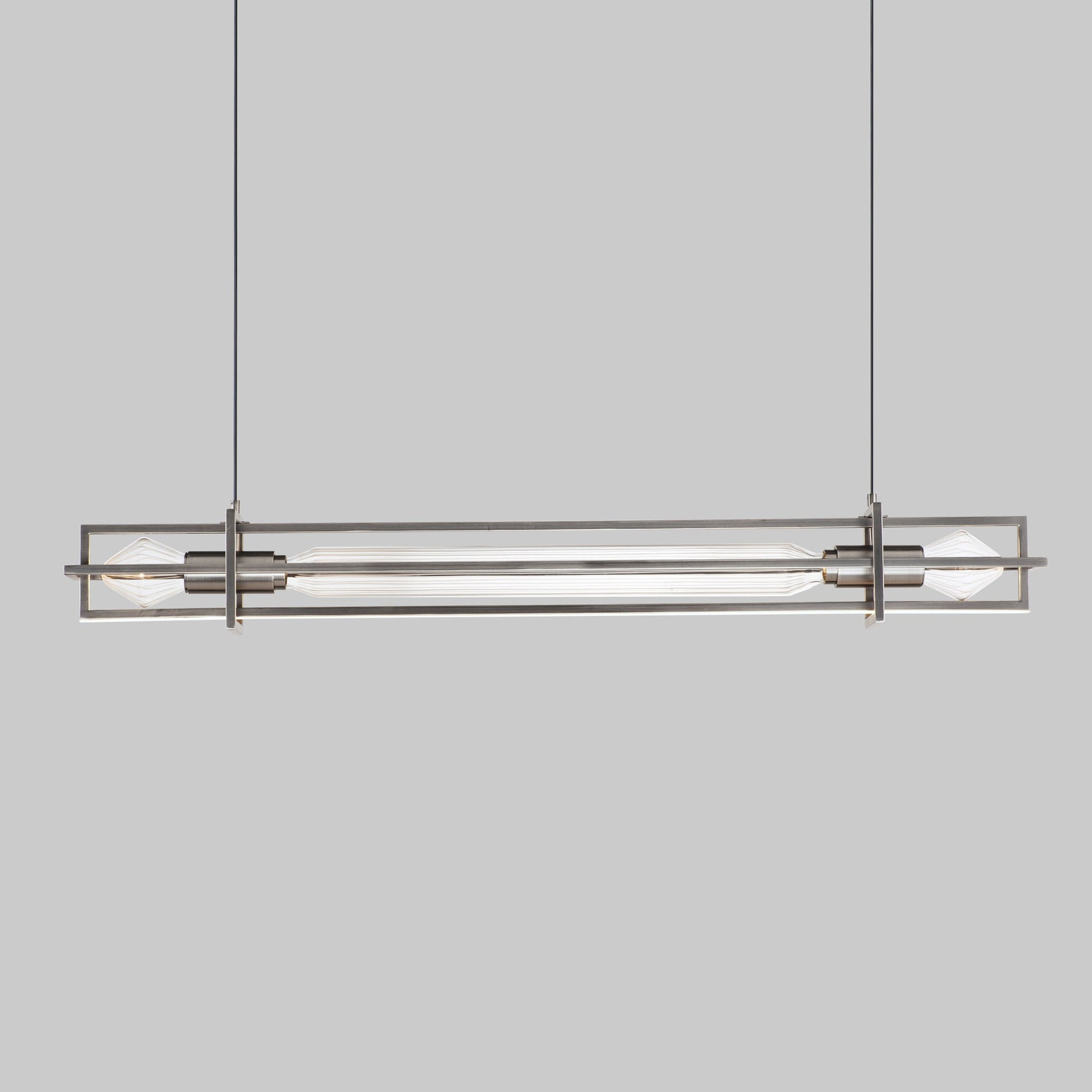 Zeppelin LED Linear Pendant Light in Detail.