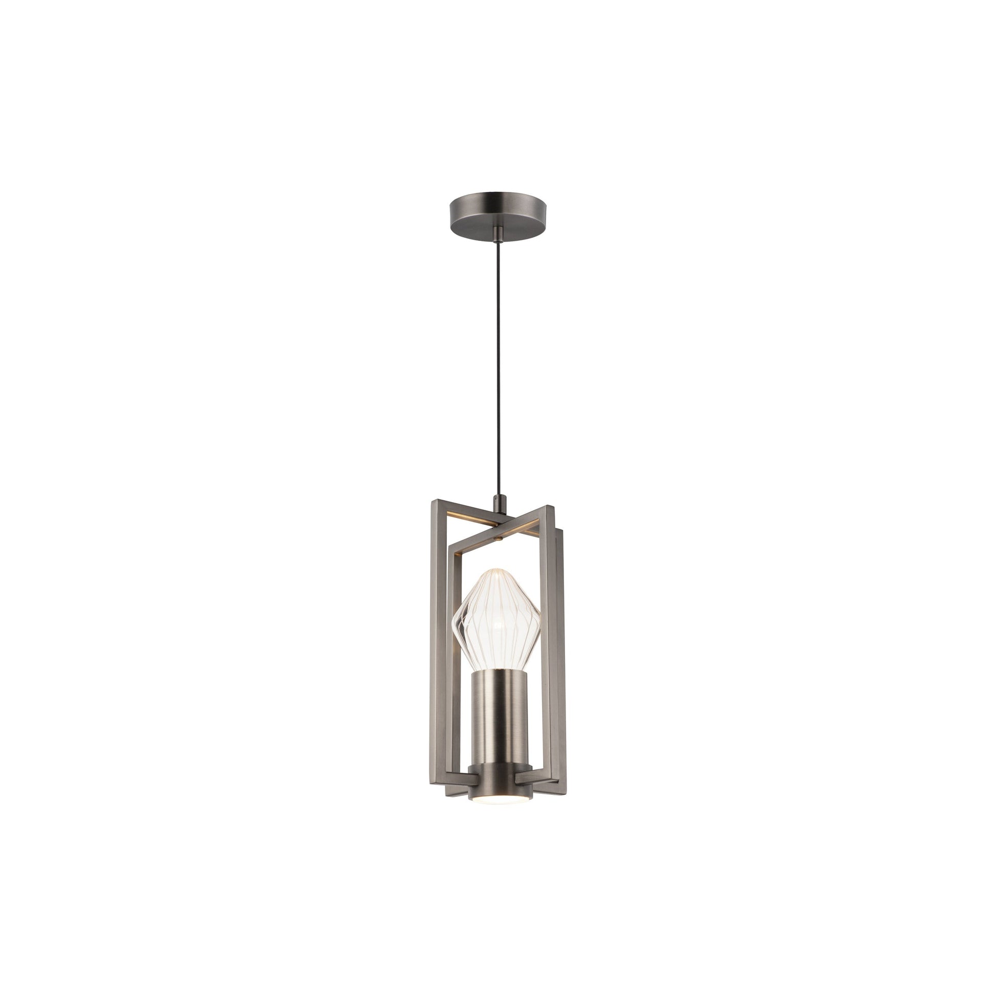 Zeppelin LED Pendant Light in Gunmetal (Small).