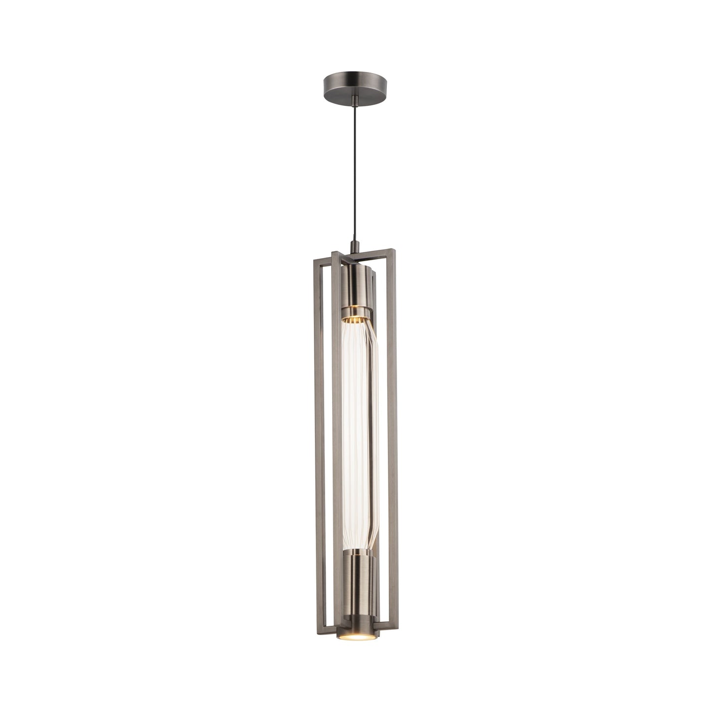 Zeppelin LED Pendant Light in Gunmetal (Large).