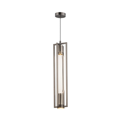 Zeppelin LED Pendant Light in Gunmetal (Large).