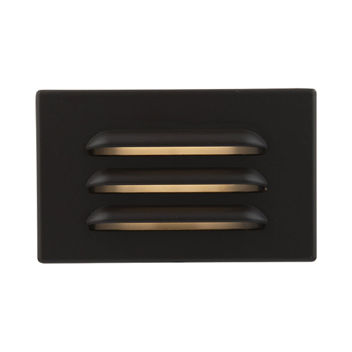 Surface Mounted LED Step Light in Bronze on Aluminum (Small).