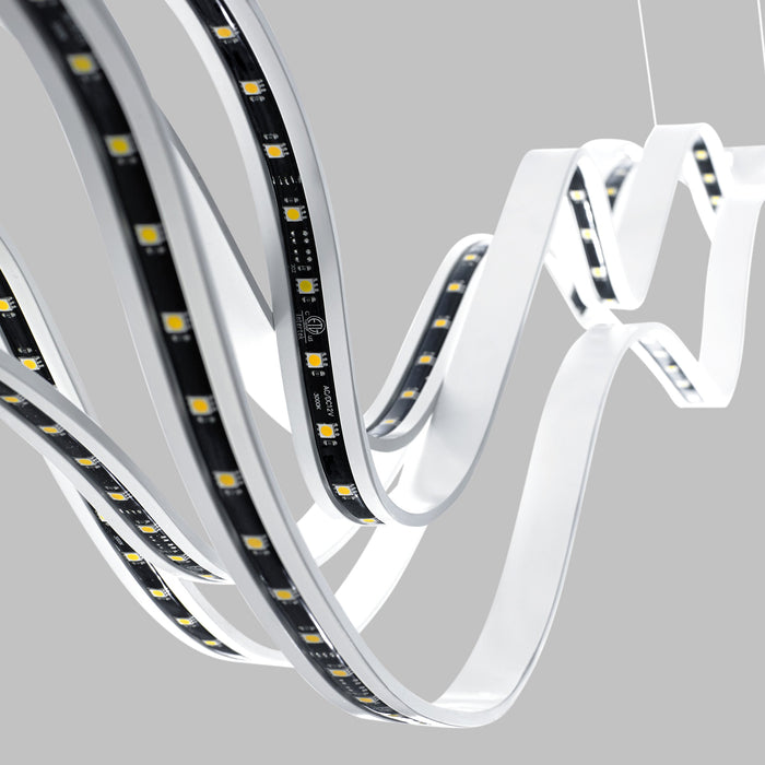 Surge LED Linear Suspension Light in Detail.