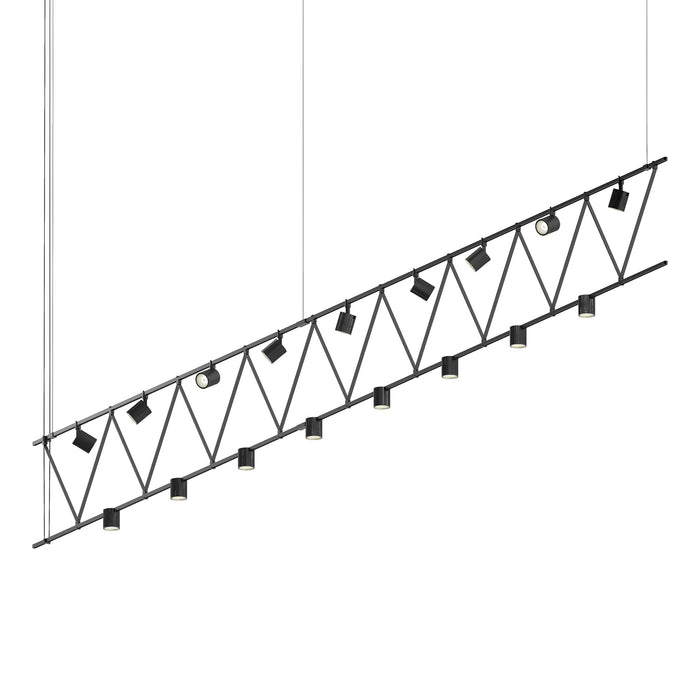 Suspenders® Flat Truss Linear LED Suspension Light.