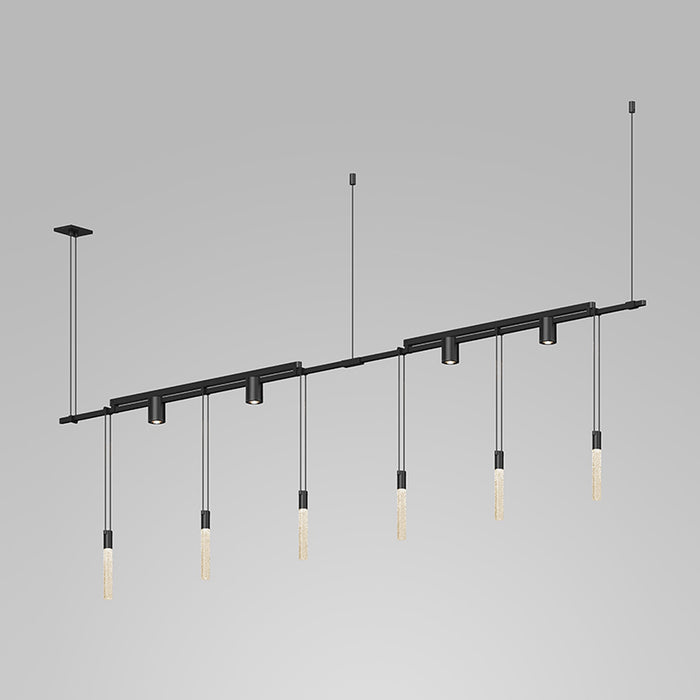 Suspenders® In-Line Linear LED Pendant Light in Detail.