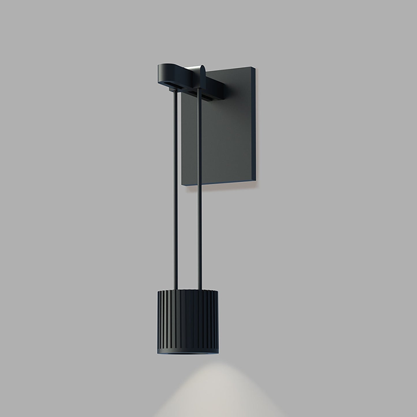 Suspenders® Mini Single LED Wall Light in Detail.