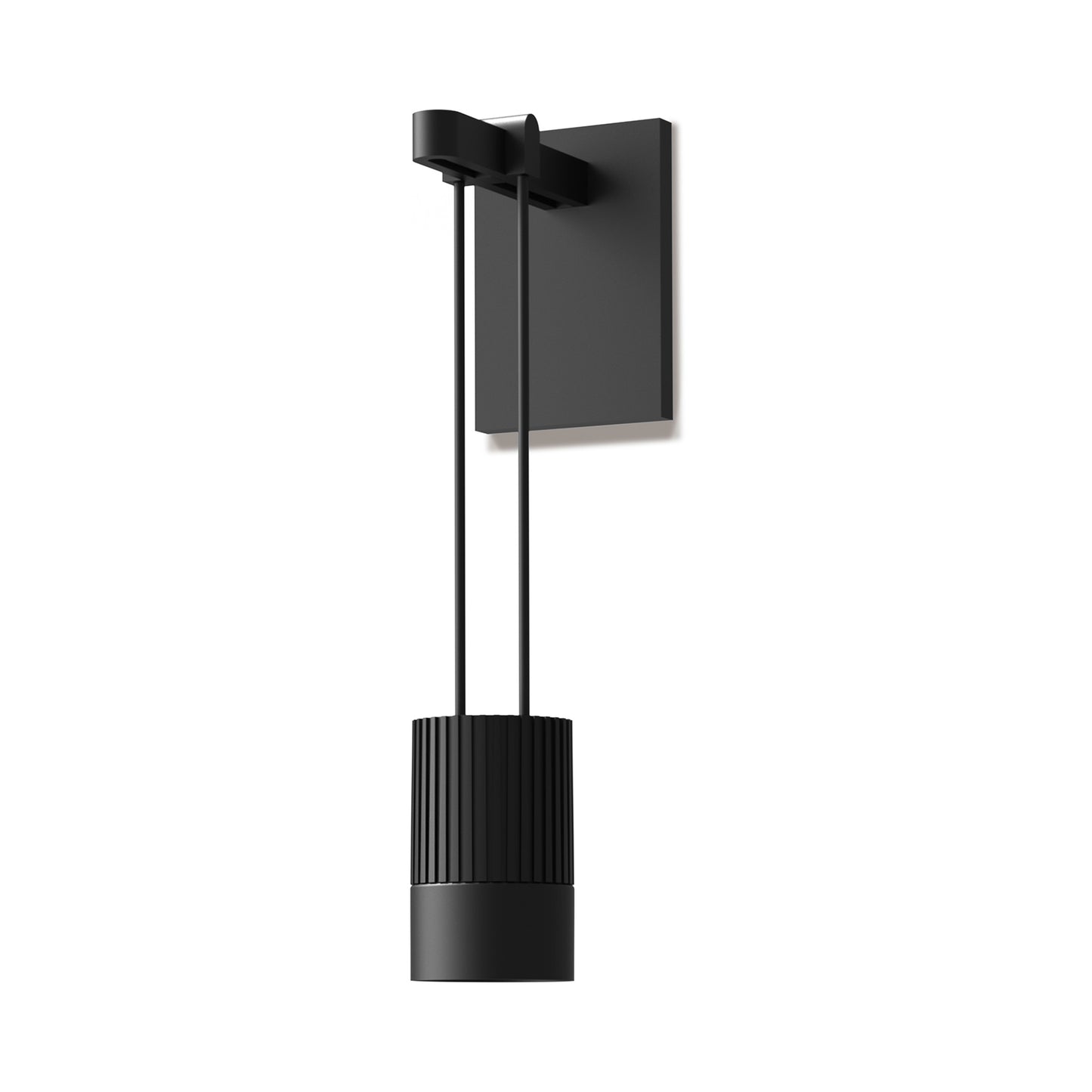 Suspenders® Mini Single LED Wall Light (Cylinder with Snoot 50° Lens).