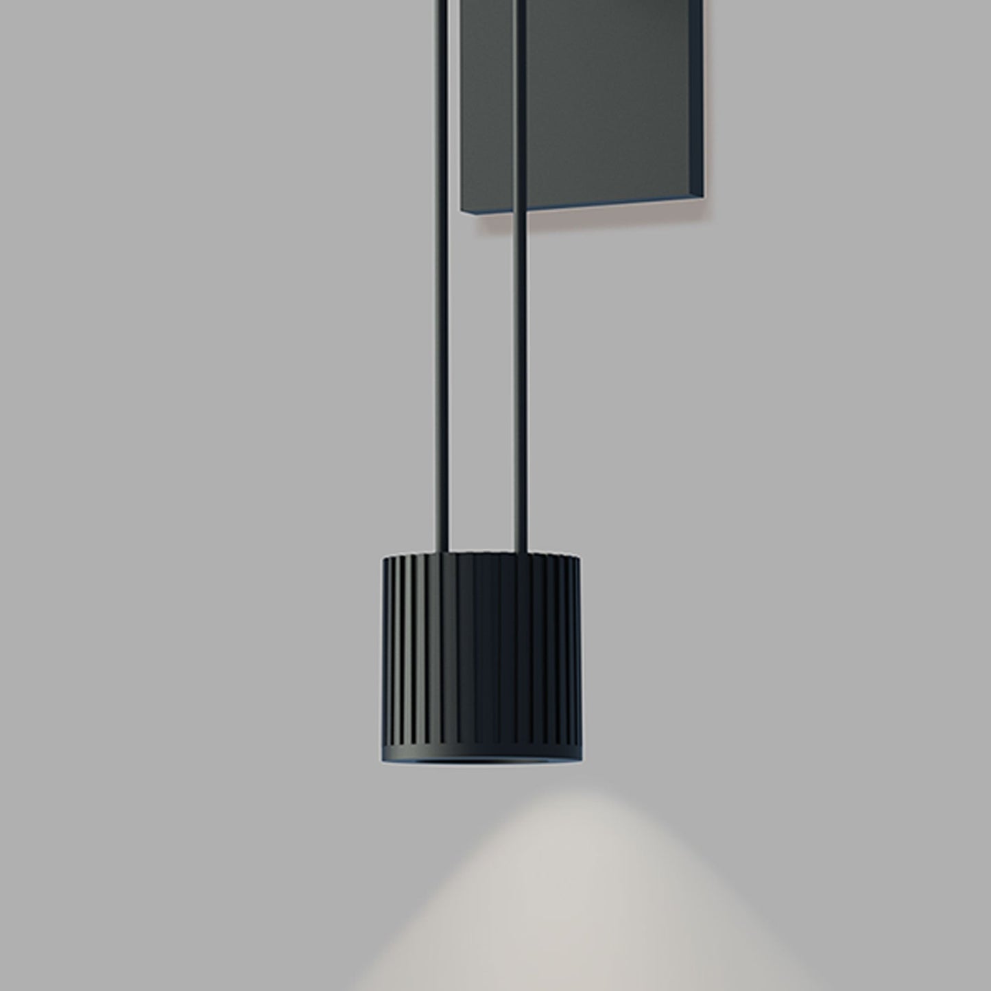 Suspenders® Mini Single LED Wall Light in Detail.