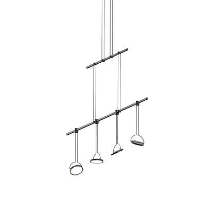 Suspenders® Tier Linear LED Pendant Light (Light Guide Panel Luminaires).