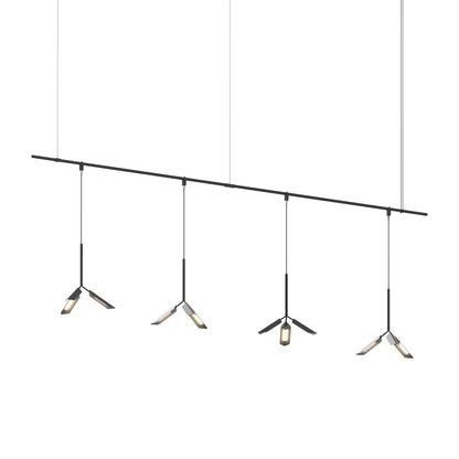 Suspenders® Tier Linear LED Pendant Light (Leaf Pendants).