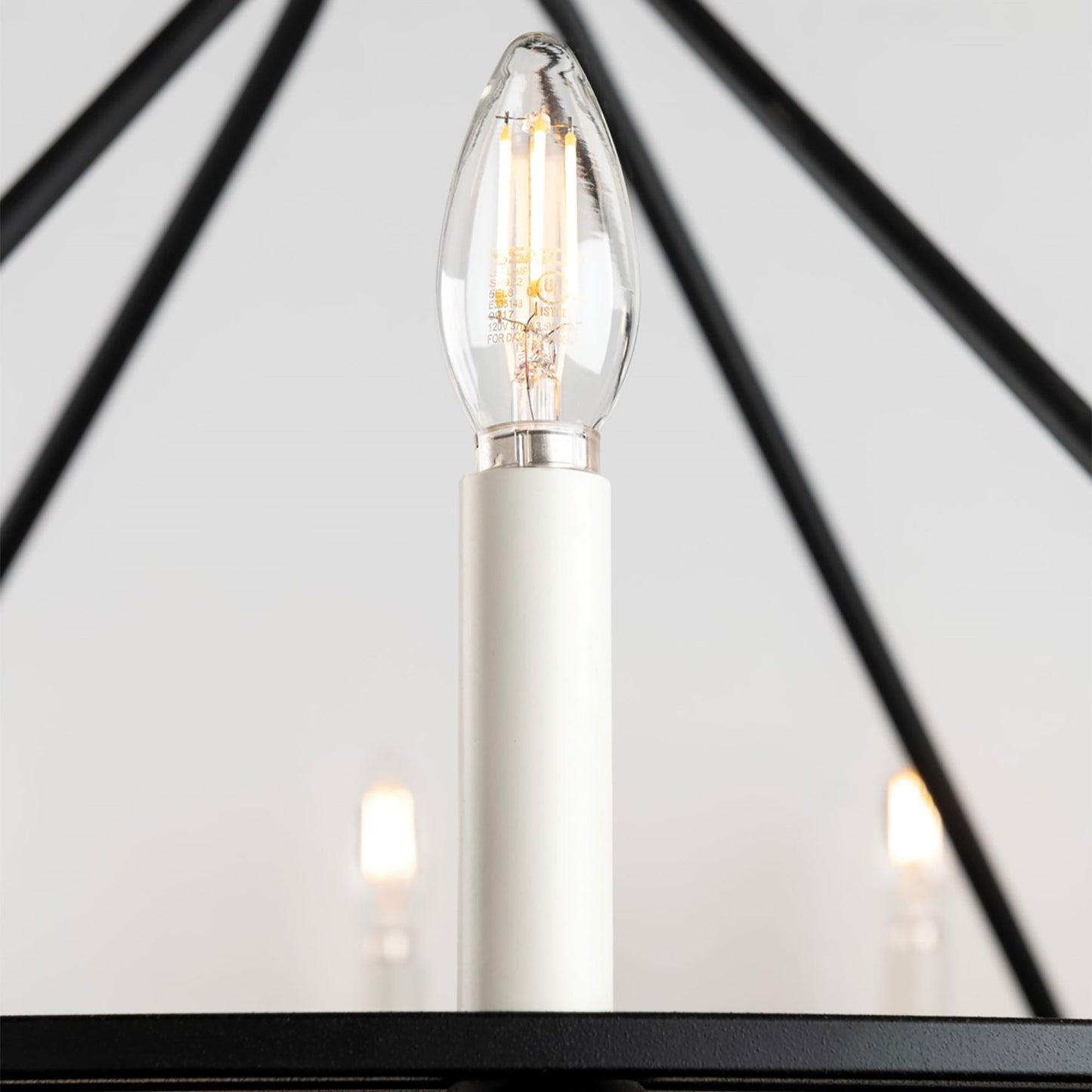 Sutton Chandelier in Detail.