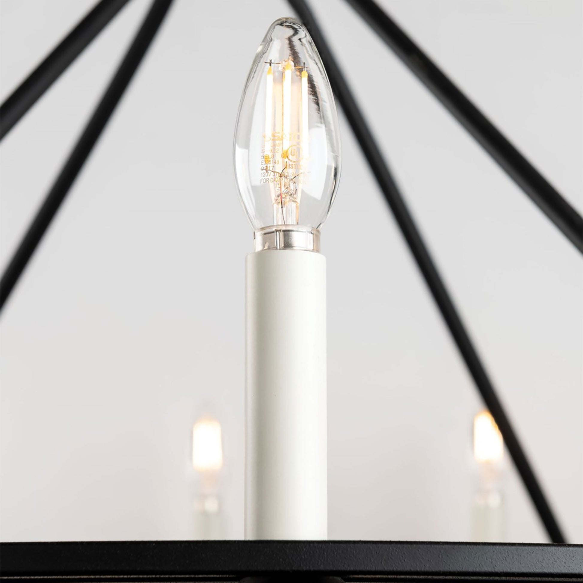 Sutton Chandelier in Detail.