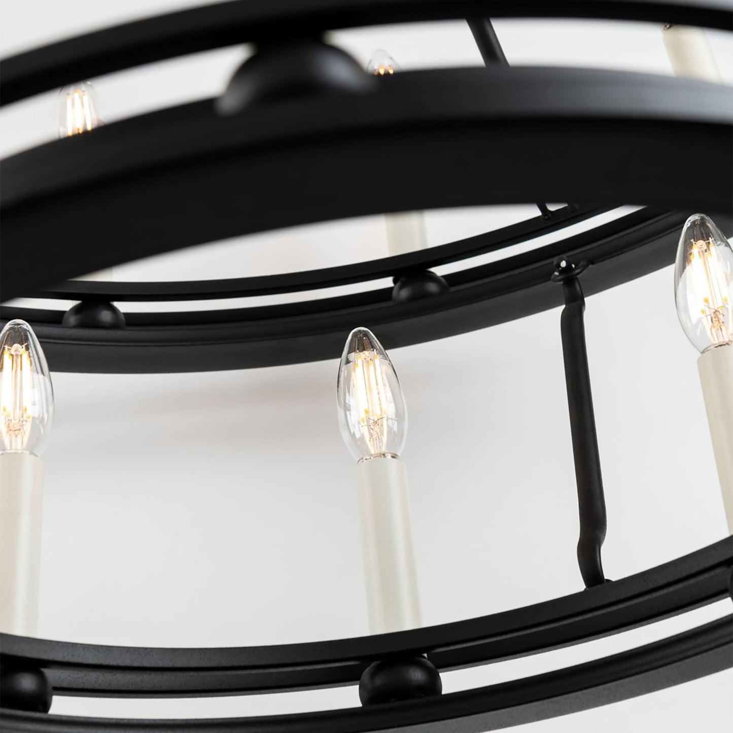 Sutton Chandelier in Detail.