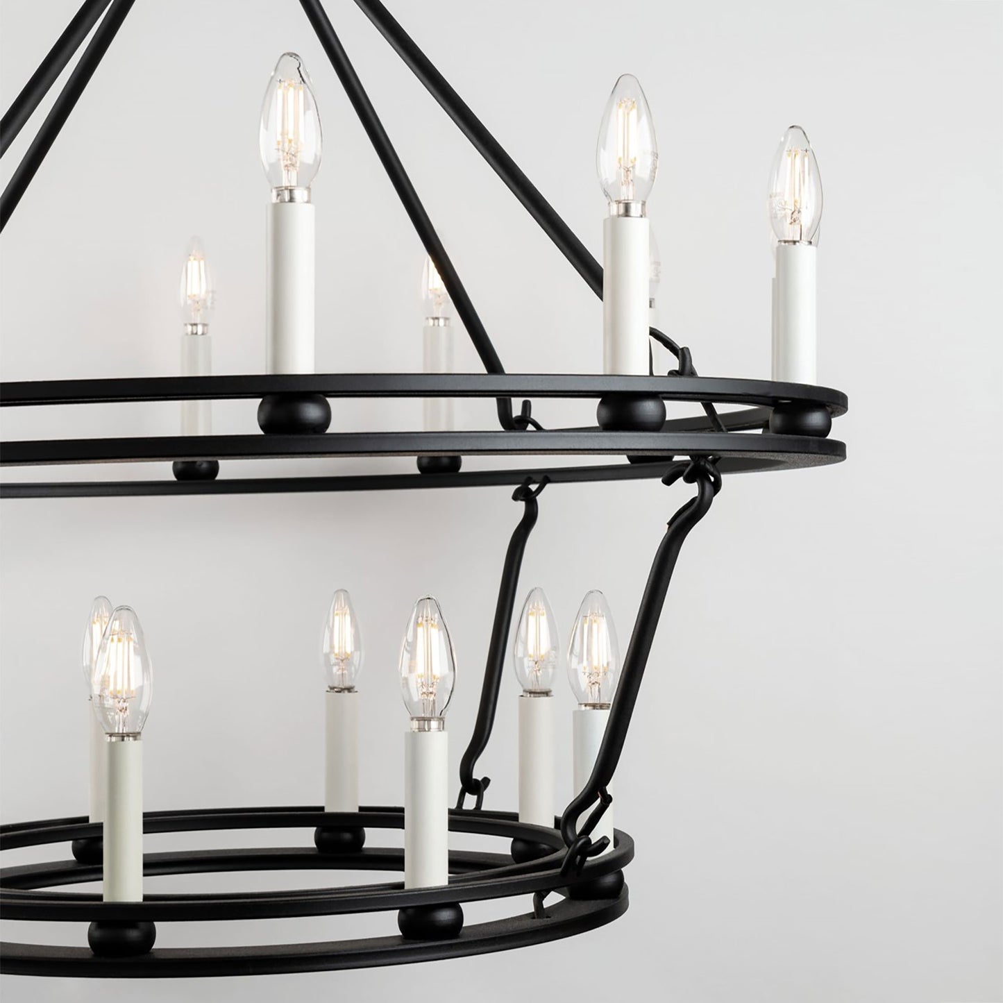 Sutton Chandelier in Detail.