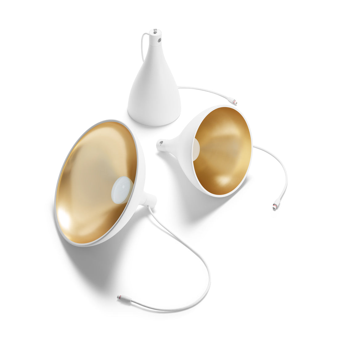 Swell LED String Mixed Pendant Light in Detail.